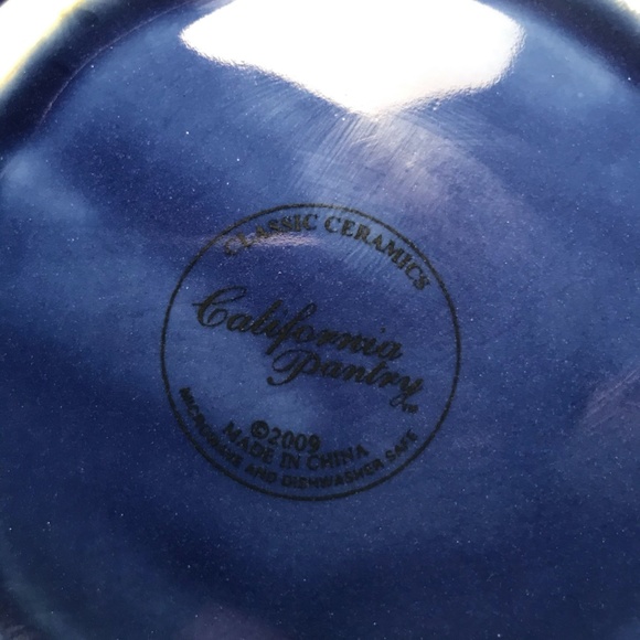 CALIFORNIA PANTRY CATCH-ALL BlUE DISH - Picture 3 of 3